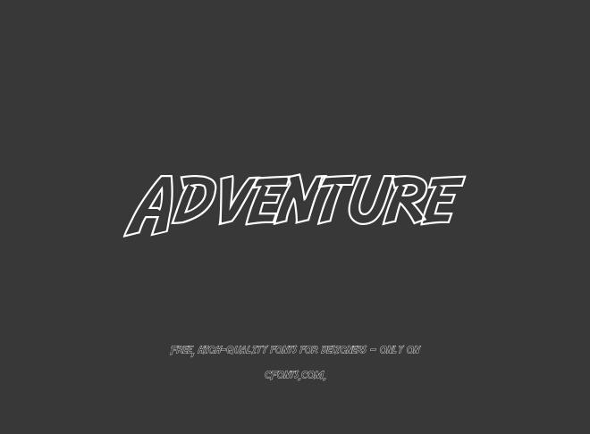 Adventure Font