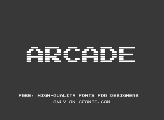 Arcade Font
