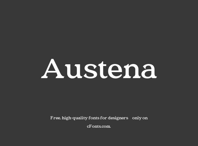 Austena Font