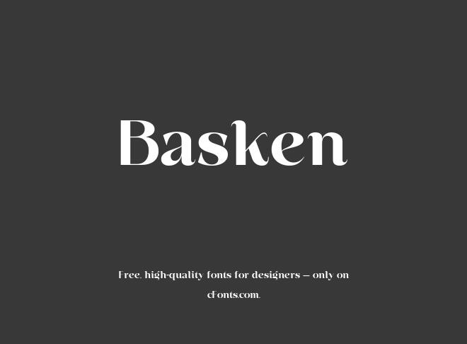 Basken Font