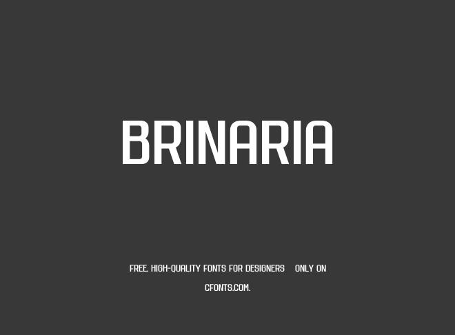 Brinaria Font