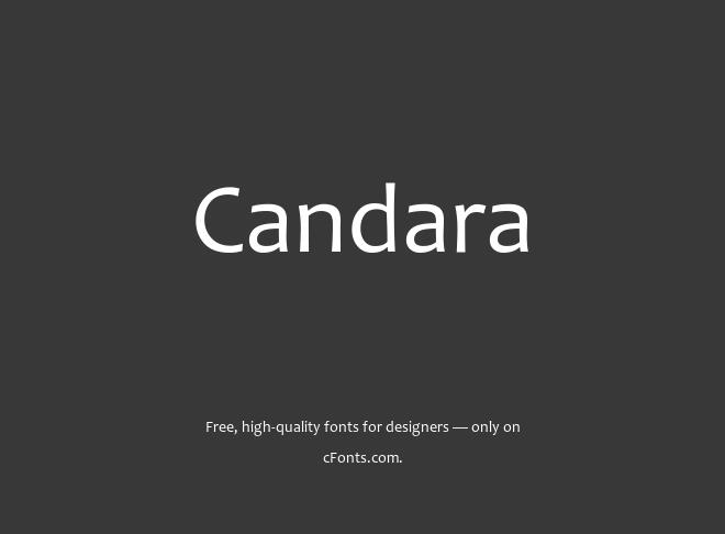 Candara Font Family