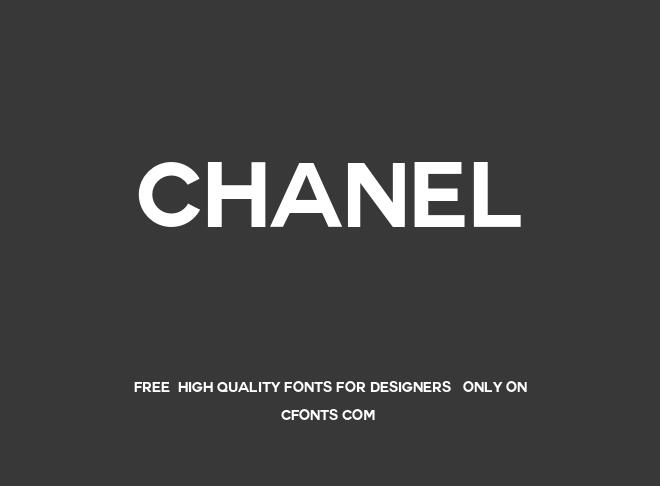 Chanel Font
