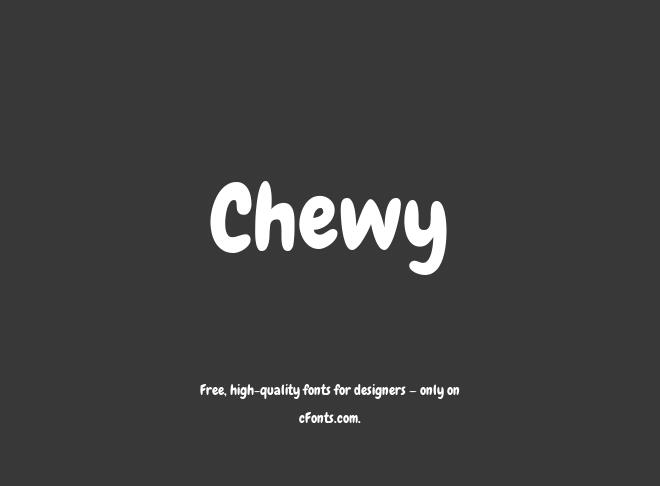Chewy Font