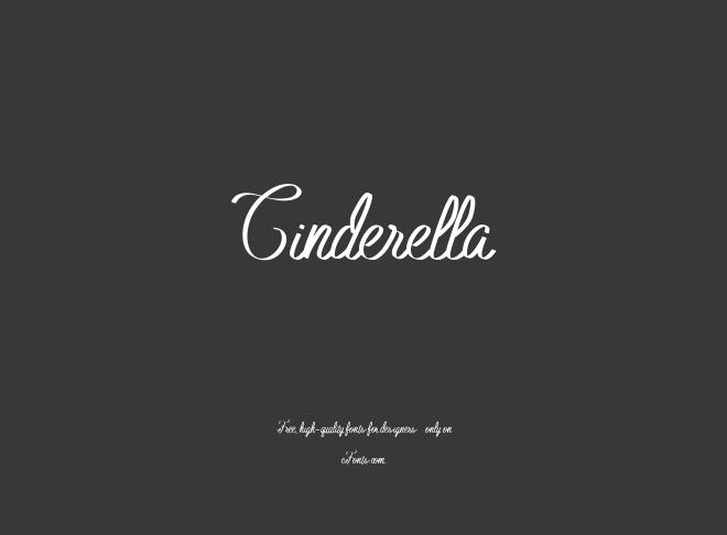 Cinderella Font