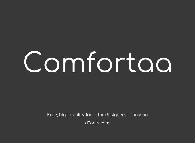 Comfortaa Font