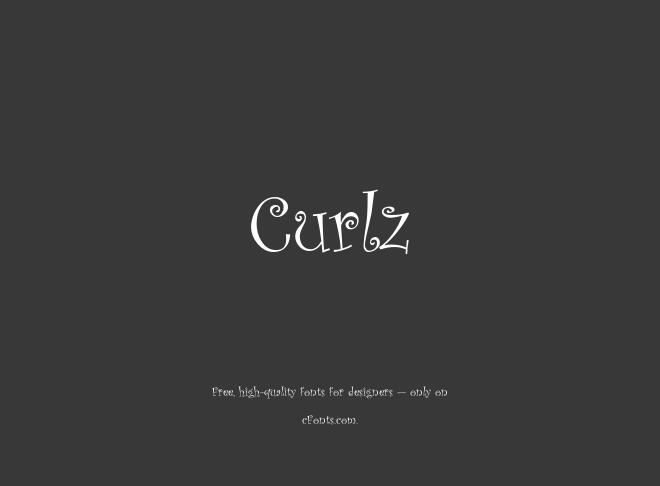 Curlz Font