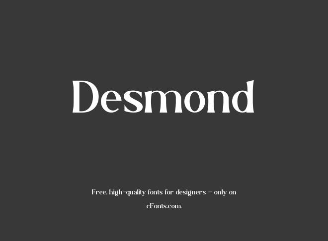 Desmond Font