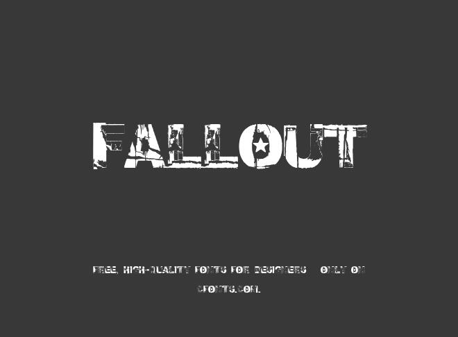 Fallout Font