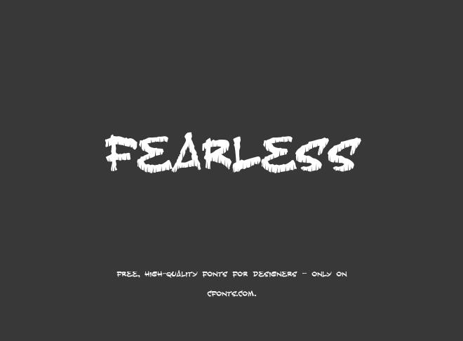 Fearless Font