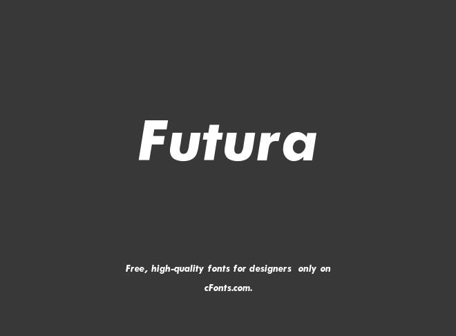 Futura Font
