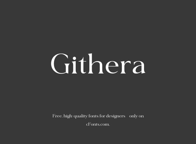 Githera Font