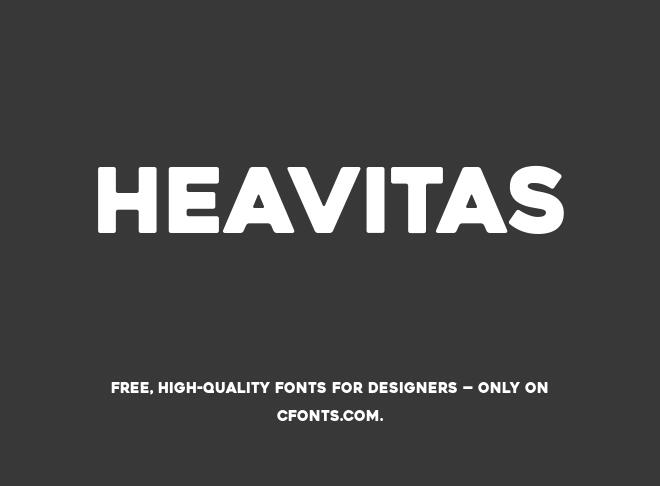 Heavitas Font