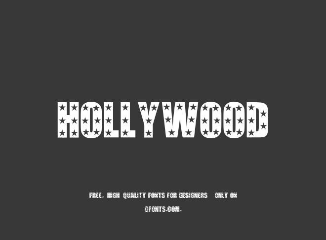 Hollywood Font