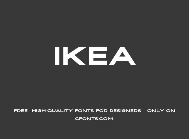 Ikea Font
