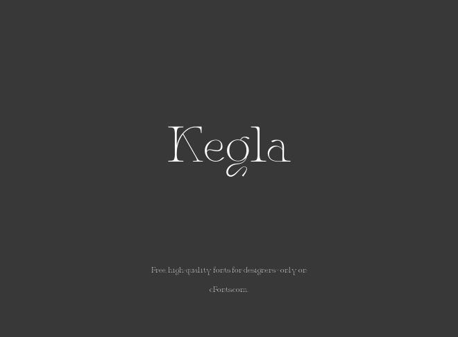 Kegla Font