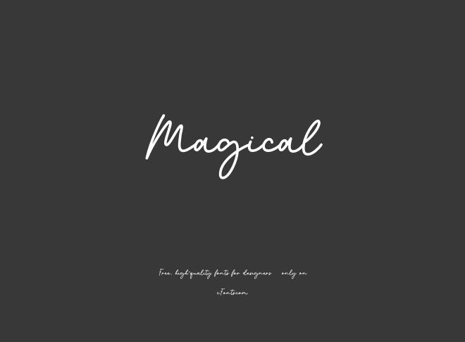 Magical Font