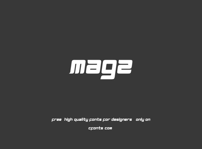 Magz Font