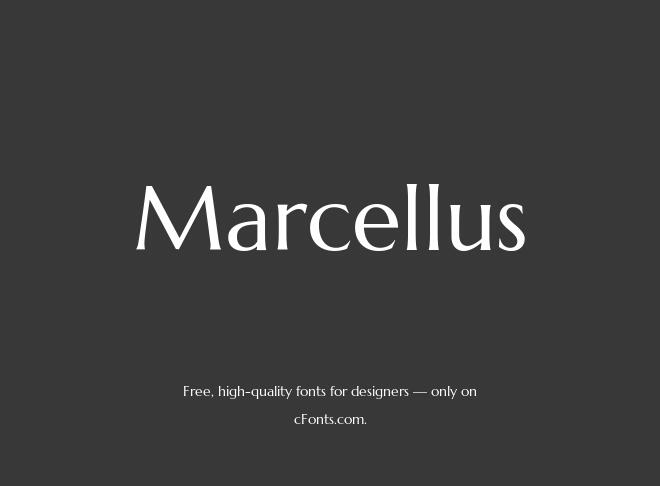 Marcellus Font