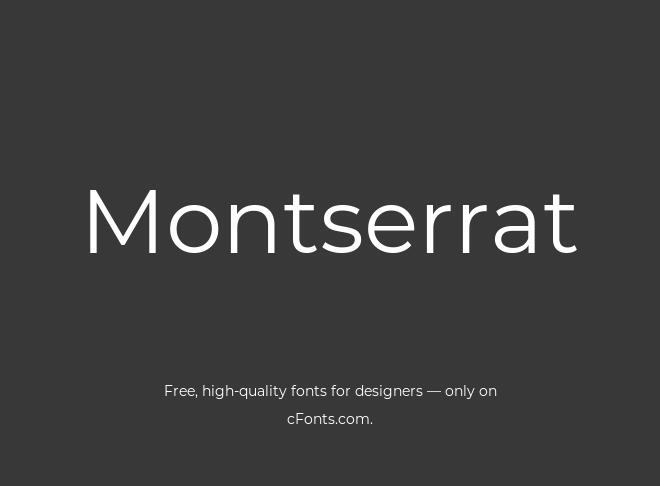 Montserrat Font