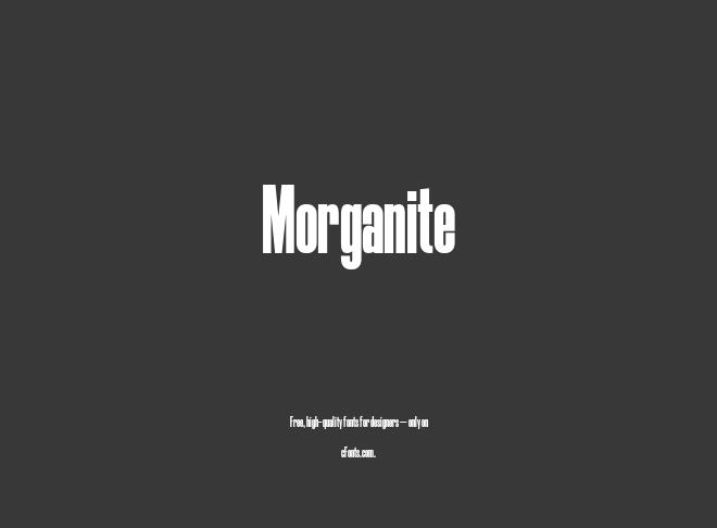 Morganite Font
