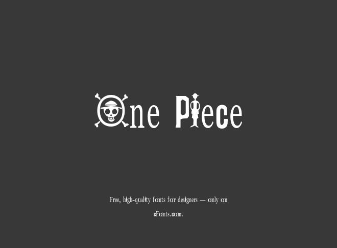 One Piece Font