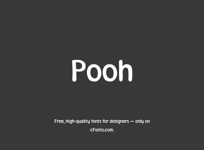 Pooh Font