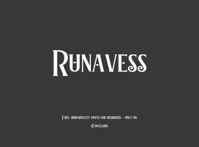Runavess Font