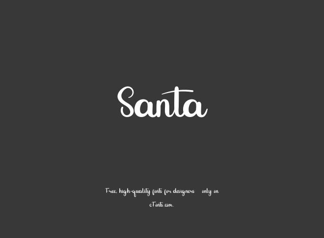 Santa Font