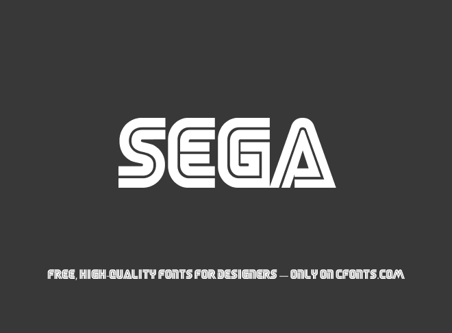 Sega Font