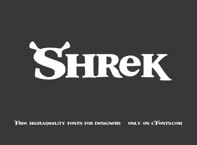 Shrek Font