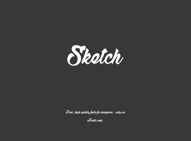 Sketch Font