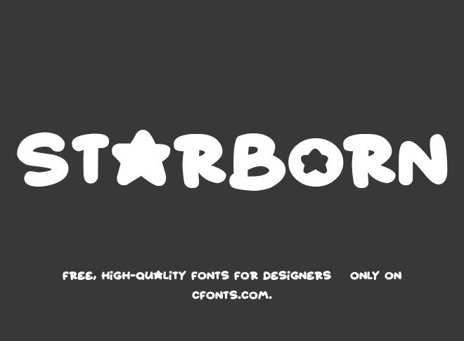 Starborn Font