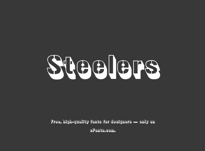 Steelers Font