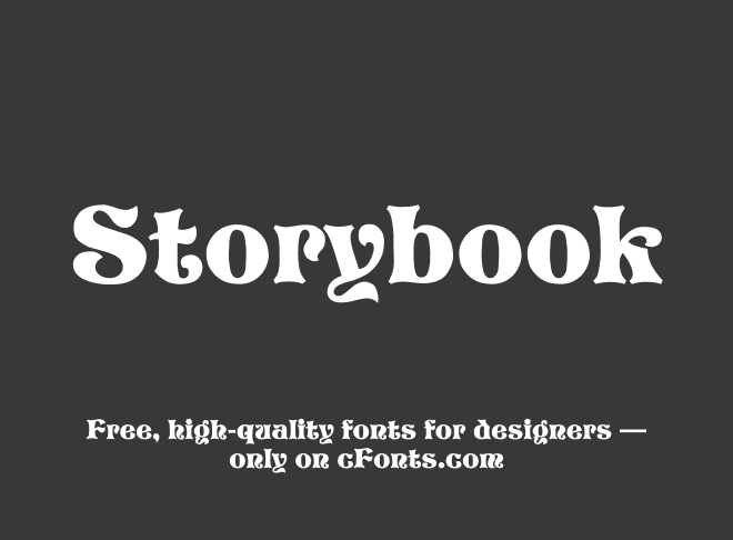 Storybook Font
