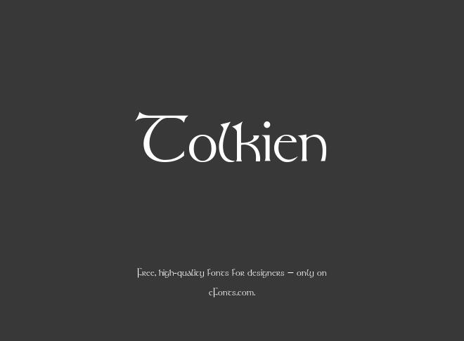 Tolkien Font