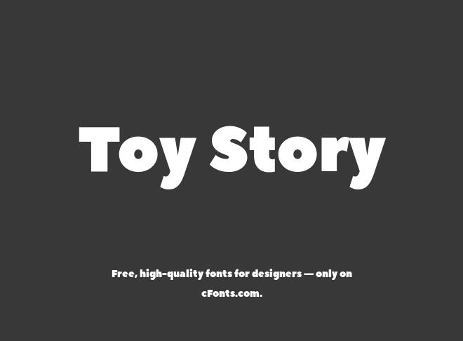 Toy Story Font