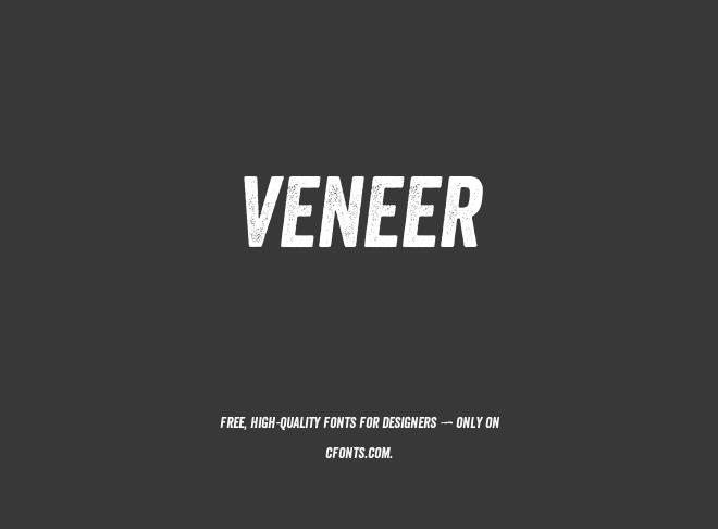 Veneer Font