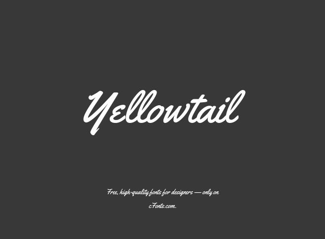 Yellowtail Font