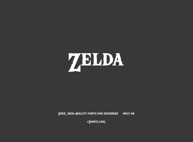 Zelda Font