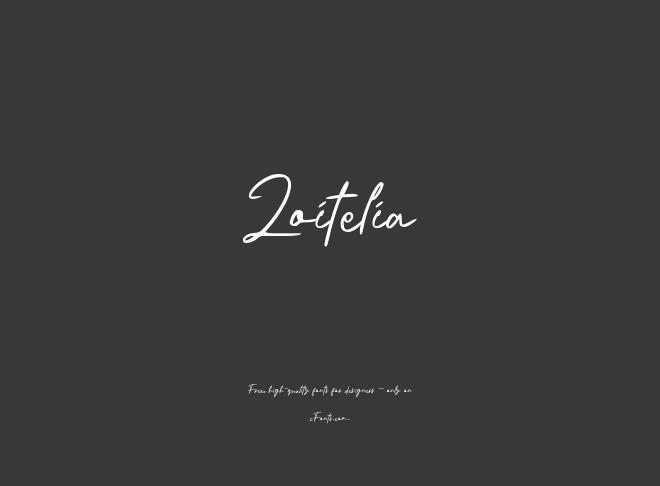 Zoitelia Font